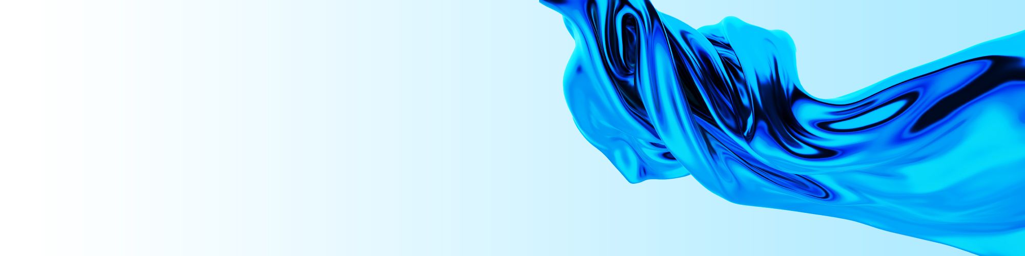 blue wavy abstract pattern banner