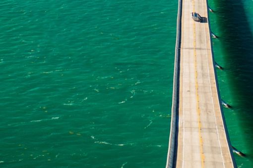 Bridge on water