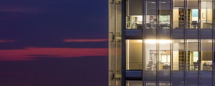 Building view at the night