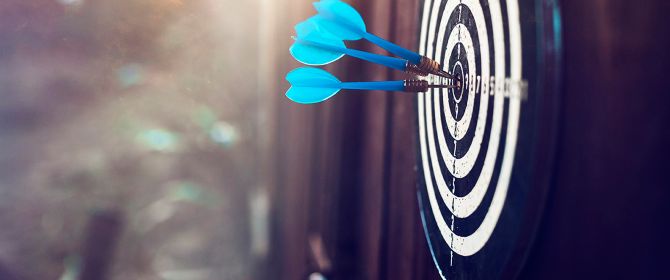 Bizidee darts target