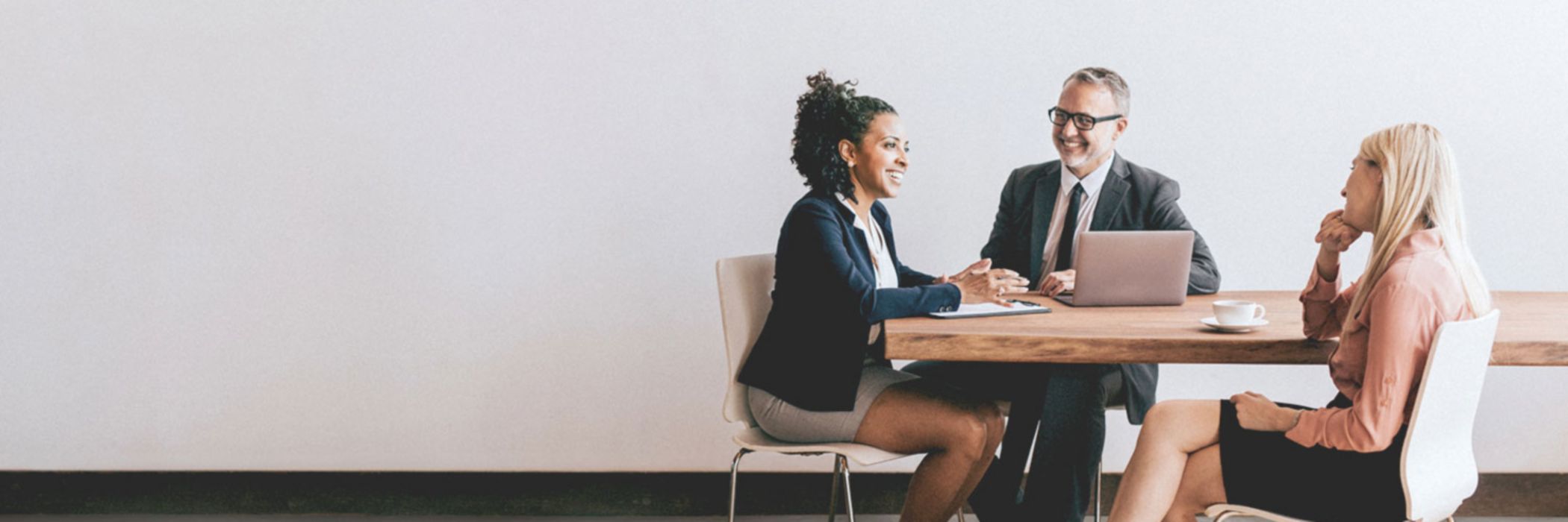 Business people meeting at table