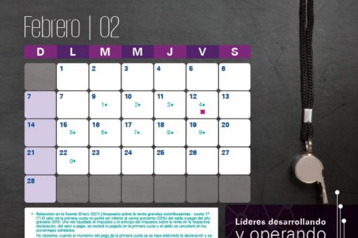 Calendario Tributario 2021