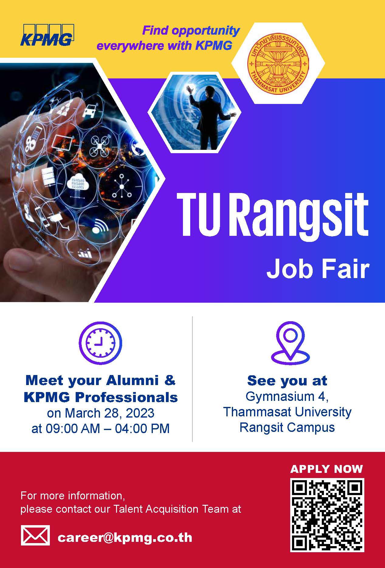 TU Tangsit Job Fair 2023