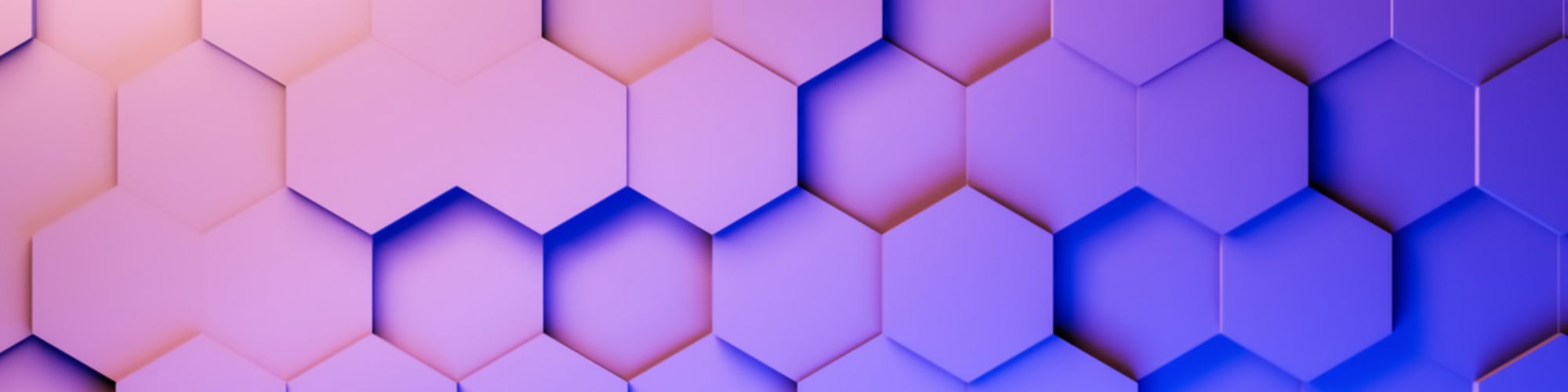 hexagonal purple 3d background