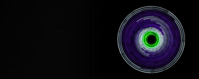 blue violet circle