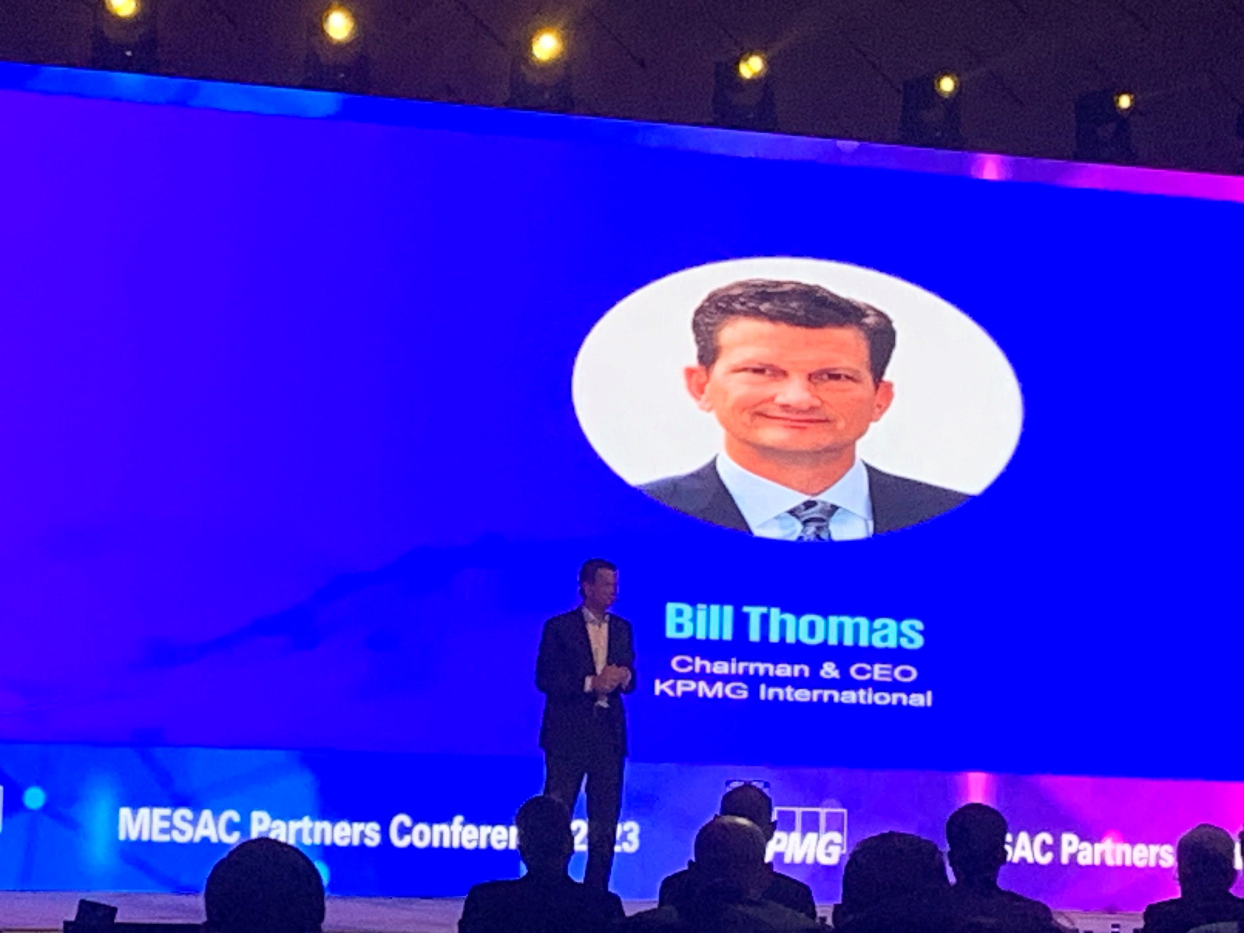 KPMG International Chairman and CEO, Bill Thomas