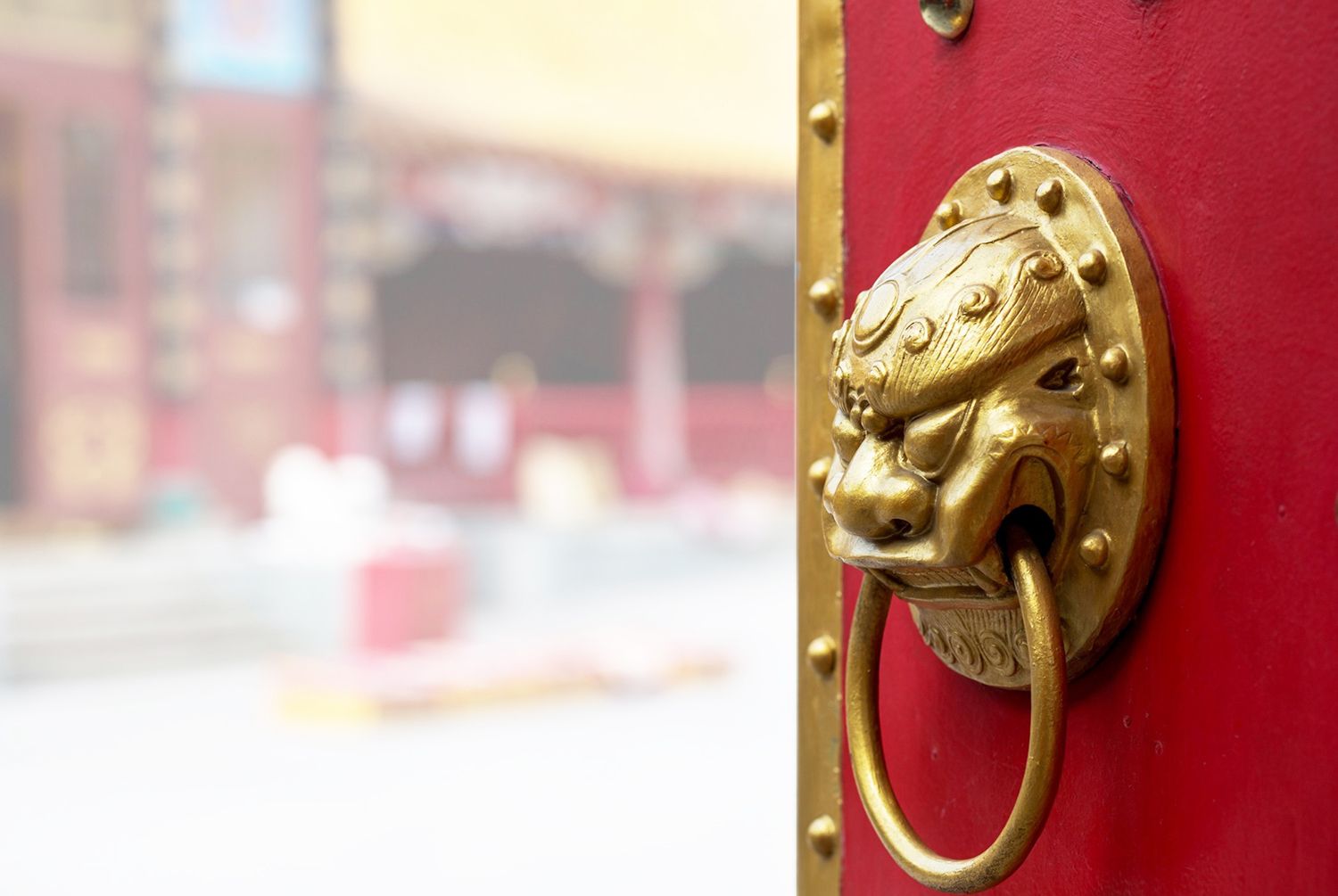 china ancient door lock