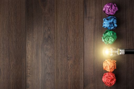 coloured-paper-balls-with-bulb