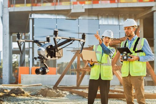 construction-workers-flying-a-drone