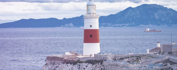 Imagen del faro de Gibraltar