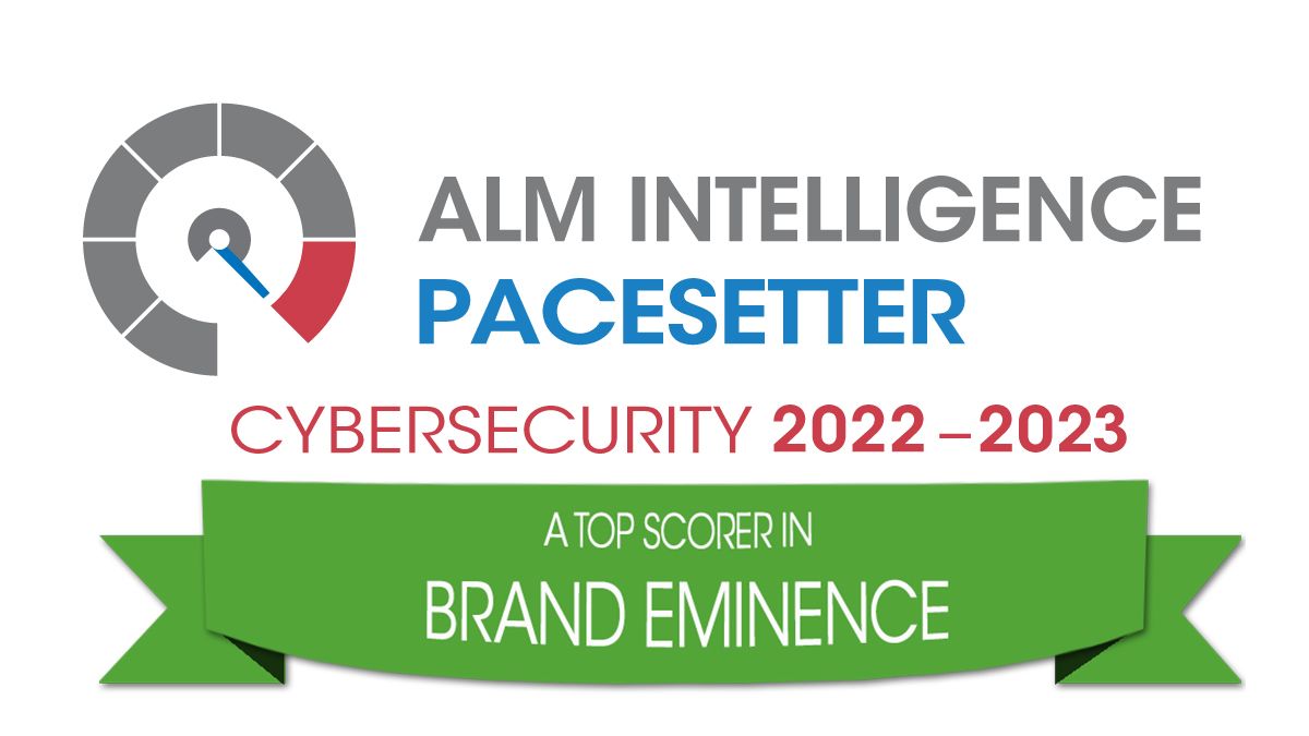 ALM Intelligence Pacesetter Brand Eminence badge