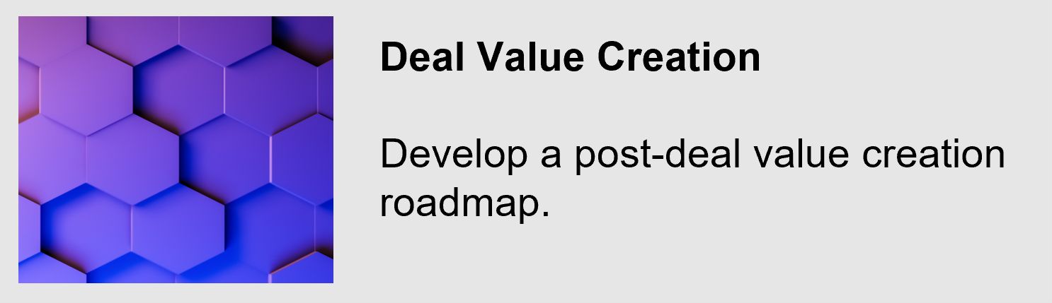 deal value creation