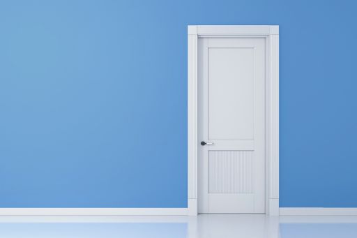 audit committee institute, white door on blue wall