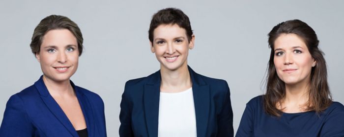 Die KPMG Law Partnerinnen Elisabeth, Stephanie und Karin über Frauenpower in der Rechtsanwaltskanzlei