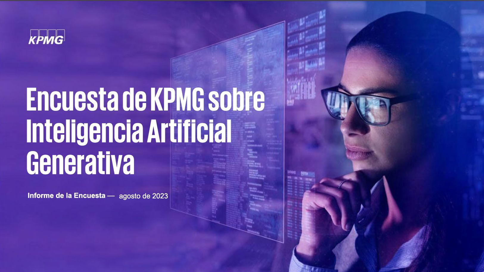 Encuesta 2023 de KPMG sobre Inteligencia Artificial Generativa
