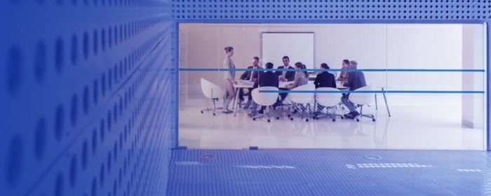 Business people meeting in a conference room