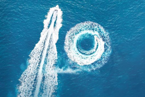 图表在手机屏幕上