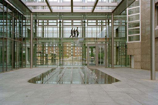 Fountains in an inner courtyard