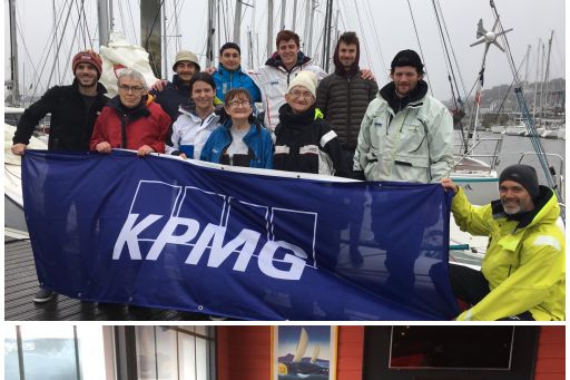 En route vers la CCE : l’équipage KPMG / ESTP fait partager sa passion lors d’une grande journée de solidarité