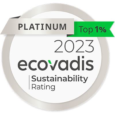 KPMG a reçu le label Ecovadis Platinium 2023
