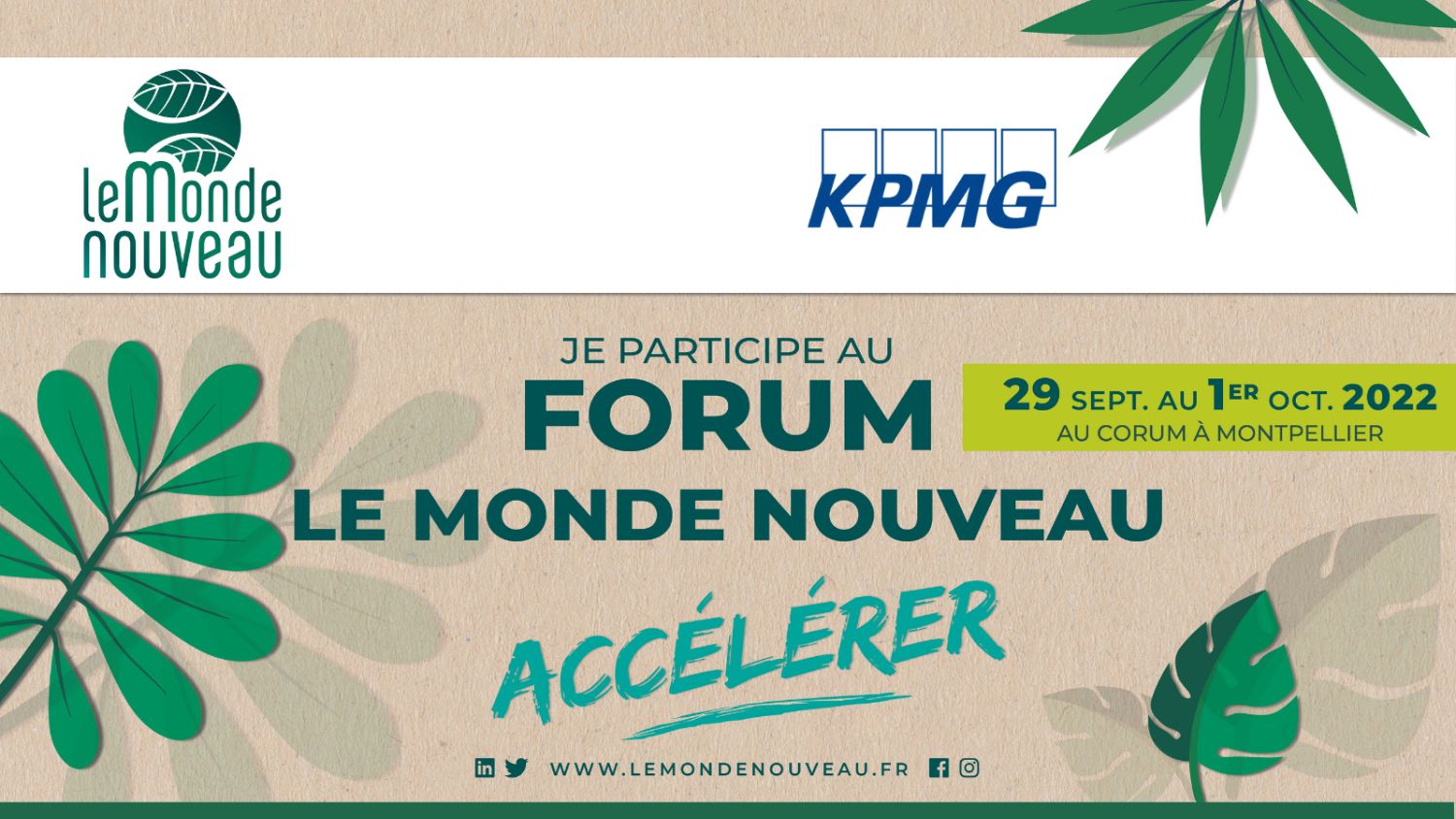KPMG et le Monde Nouveau à Montpellier