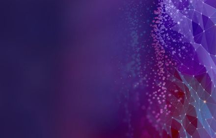 Purple lines graphic