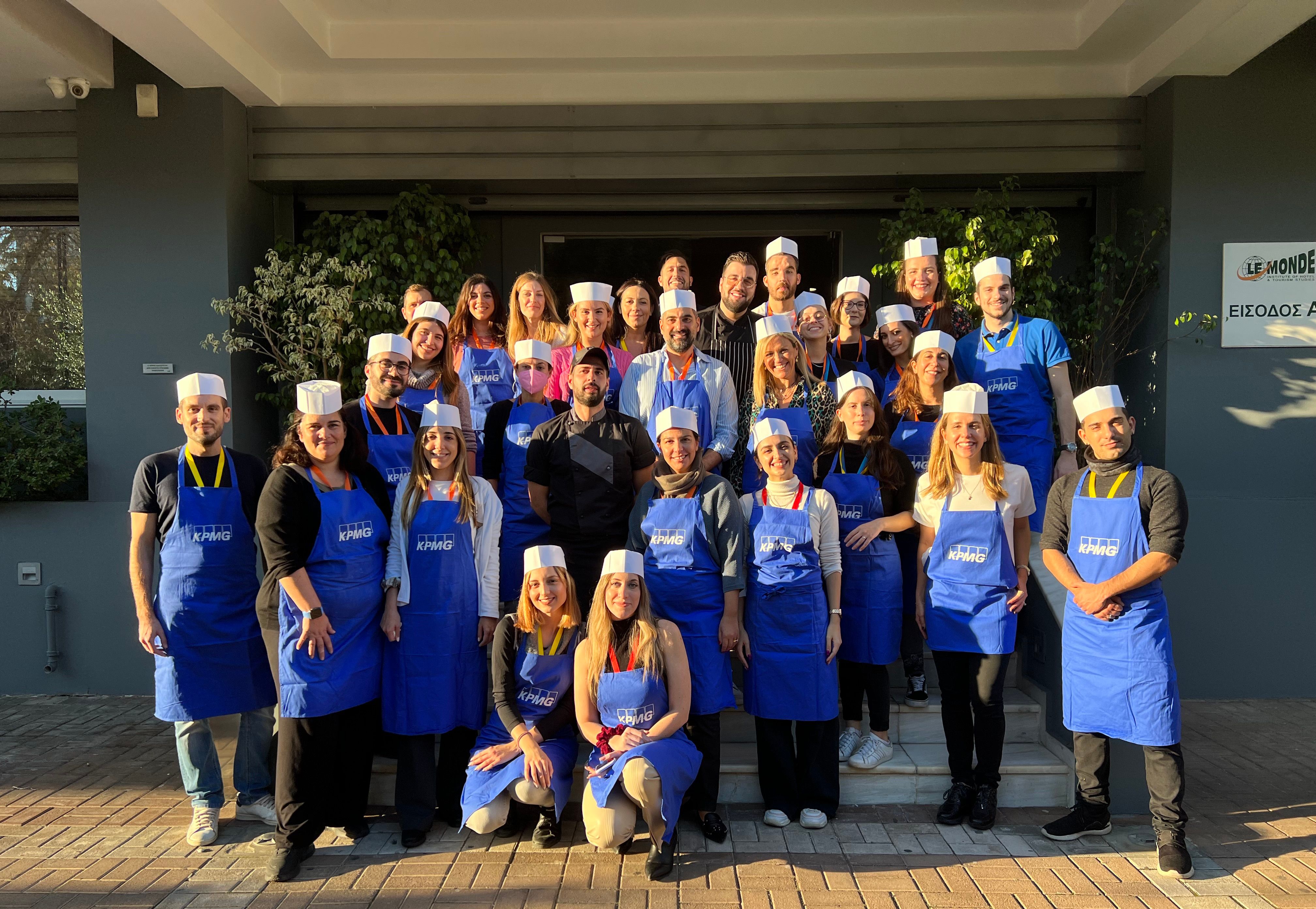 cook for good kpmg staff photo