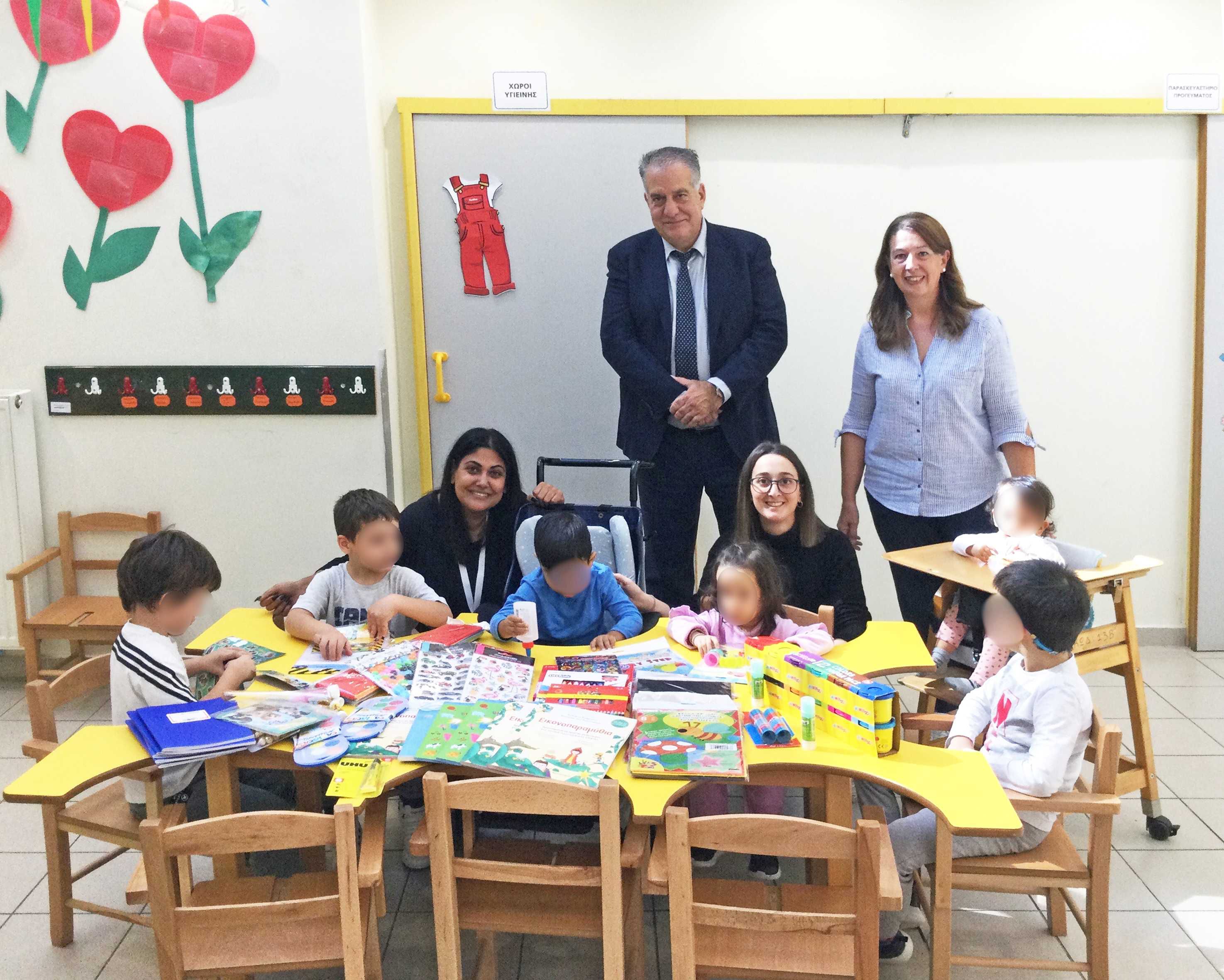 kpmg employees visit elepap thessaloniki