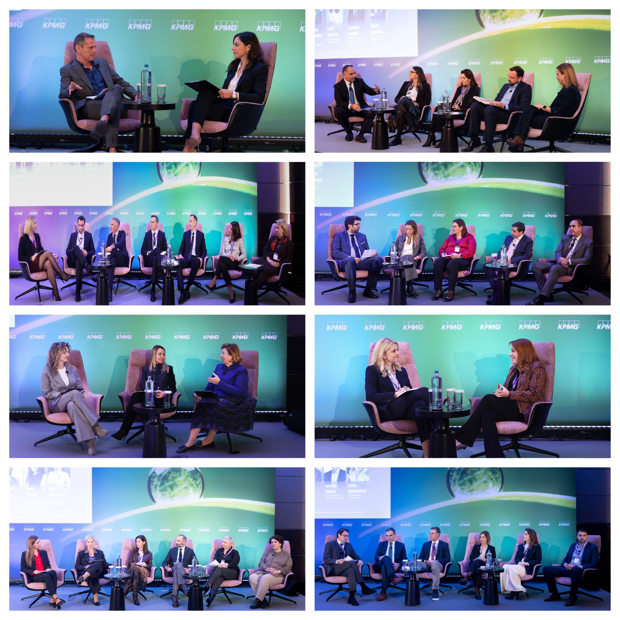 the panels of the 1st esg and compliance conference by kpmg