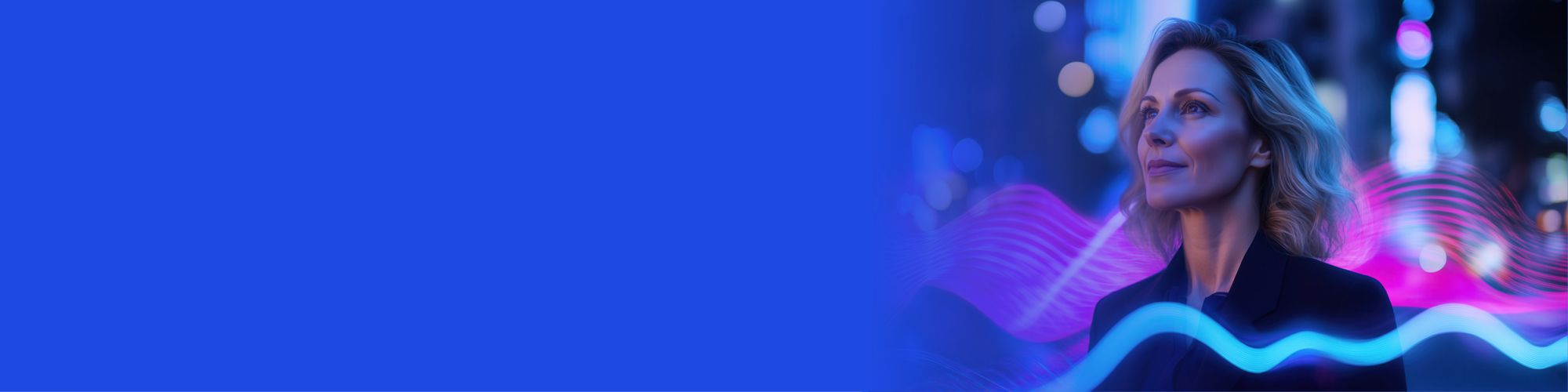 businesswoman gazing