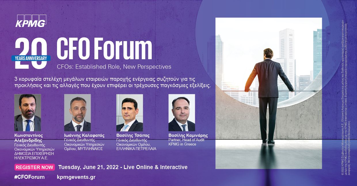 Energy CFOs panel of the 20th CFO Forum by KPMG