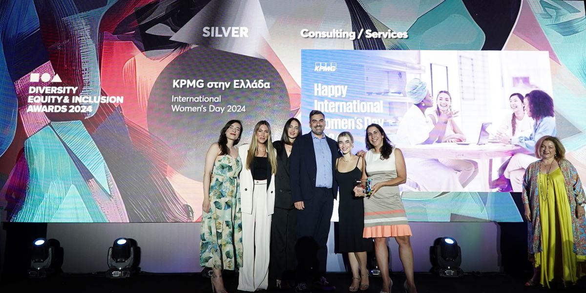 3 διακρίσεις στα Diversity, Equity & Inclusion Awards - KPMG Greece