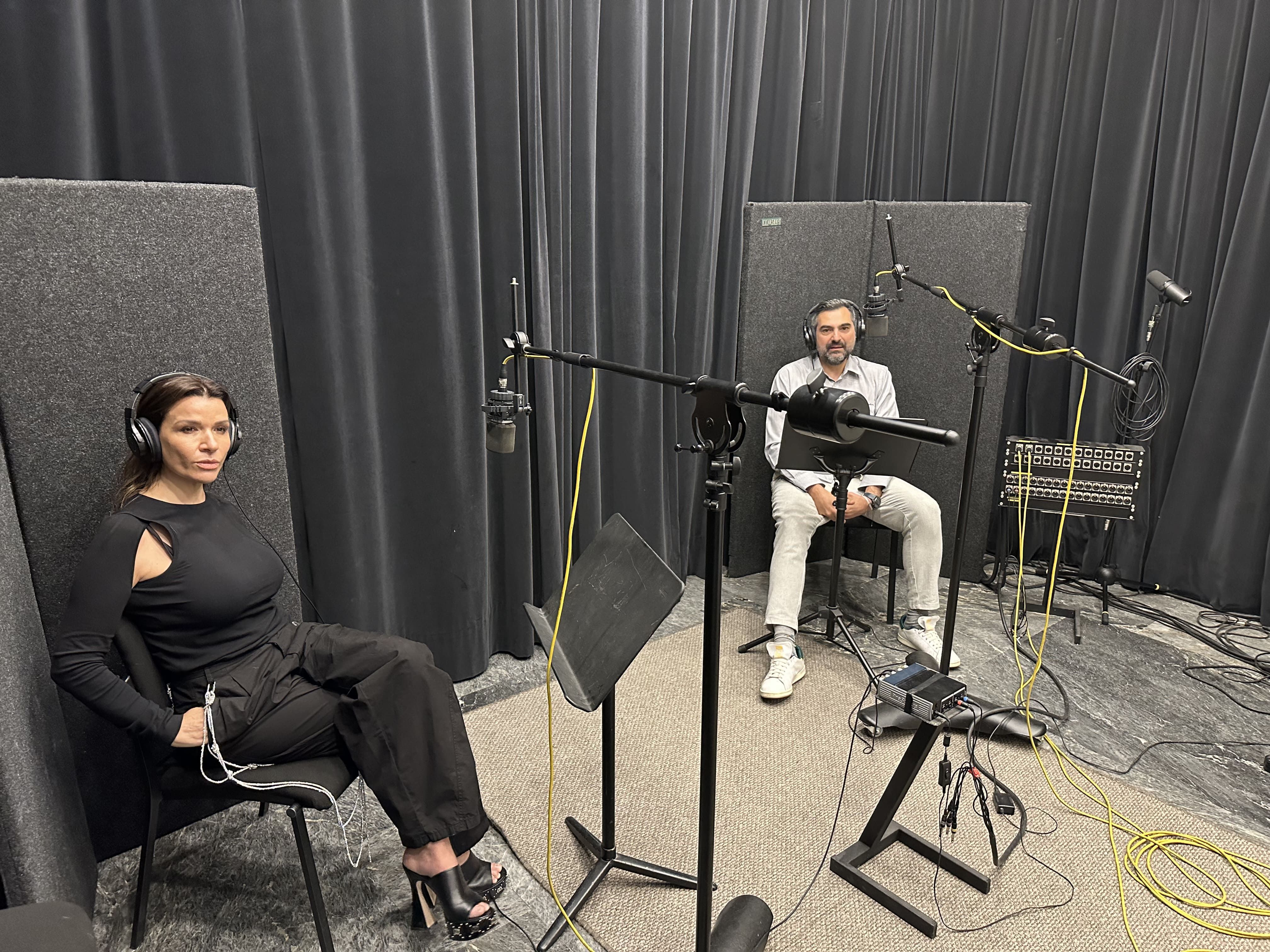 afroditi panagiotakou and alcibiades siaravas discuss during #inspireinclution talks podcasts