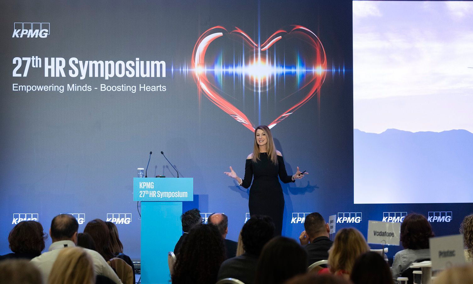 gina london at the 27th hr symposium