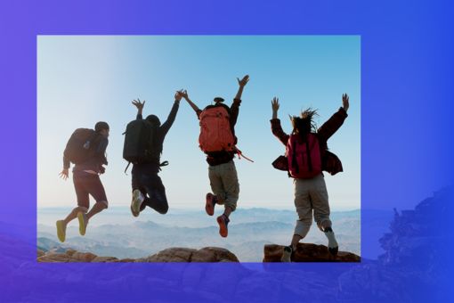 group-of-hikers-jumping-banner