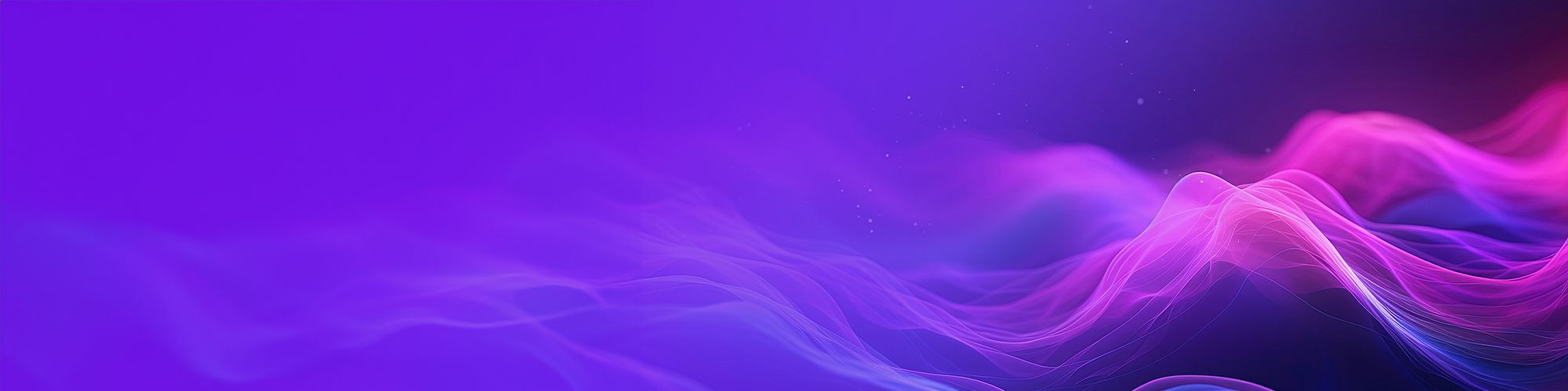 Pink waves on a purple background