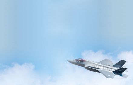 High speed defense jet plane flying in sky