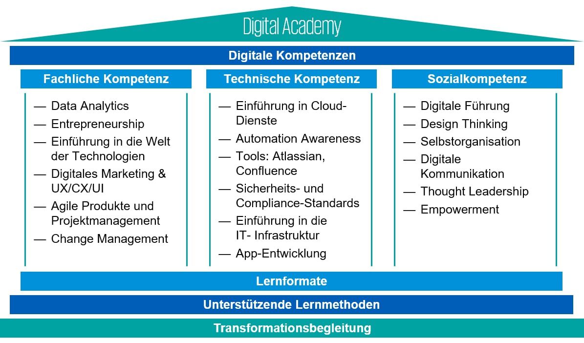 Academy & Training Aufbau