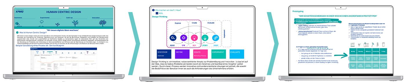 Human Centered Design - Clickable Dummy