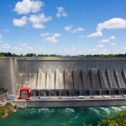 hydro-electric dam