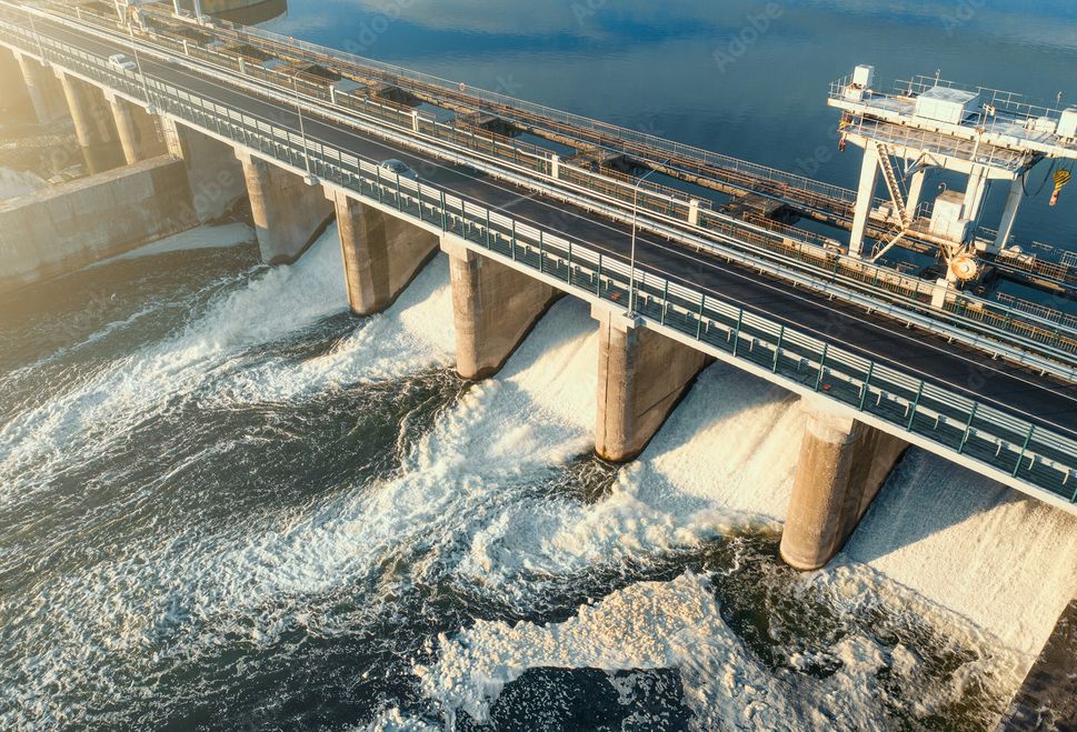 hydroelectricity-power-station-gates