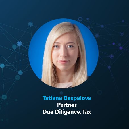 Tatiana Bespalova, Partner, Due Diligence, Tax