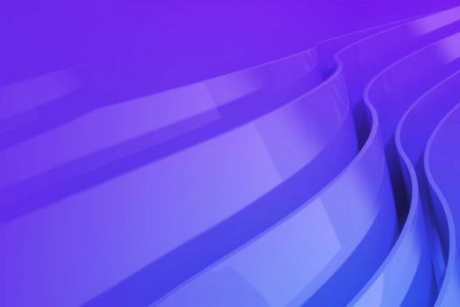 Abstract image of purple wavy lines