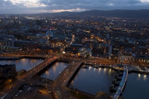 Night view of Belfast