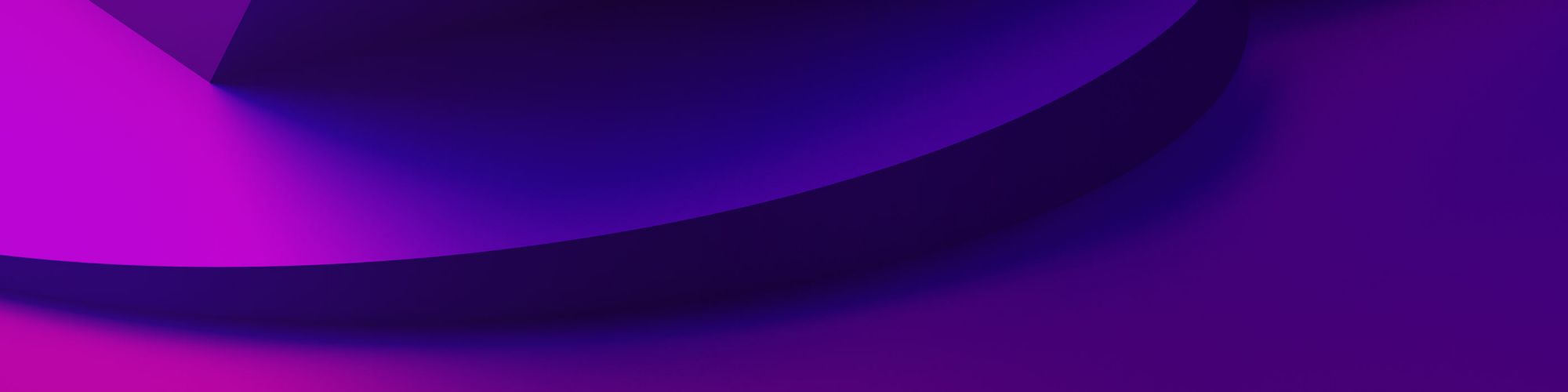 Abstract shapes on purple background