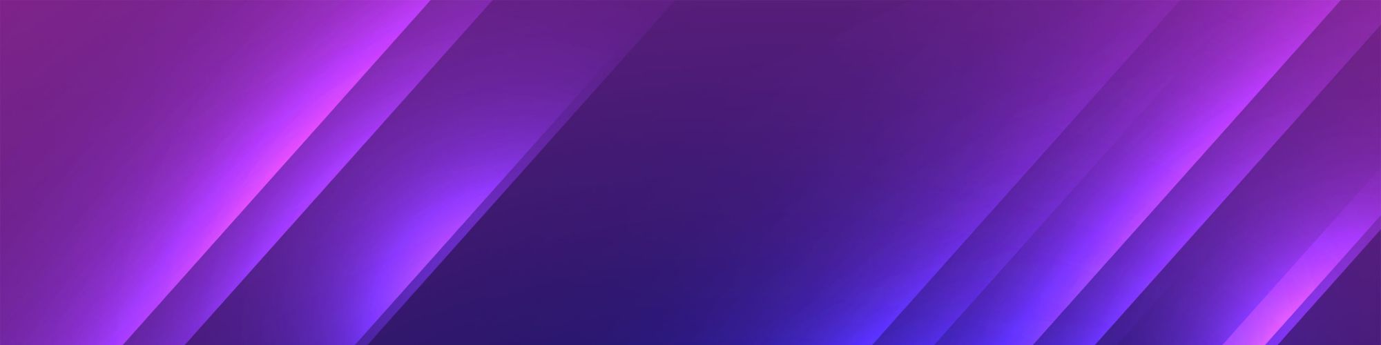 Abstract shapes on purple background