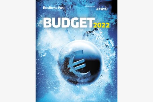 Cover page of Budget 2022 Business Post & KPMG magazine