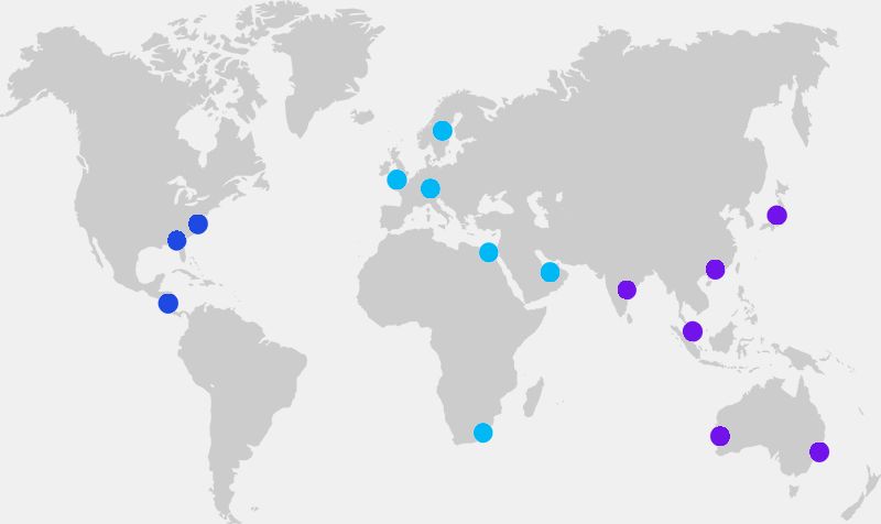 Most countries reported 1% to 2% growth in overall customer experience