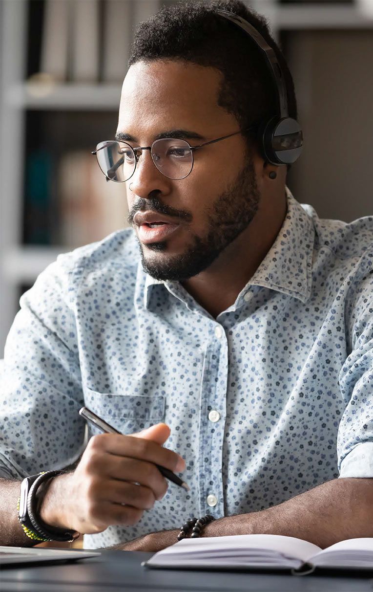 Man working in office