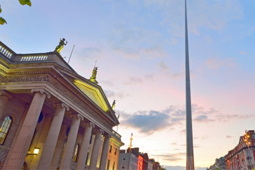 the spire and the GPO